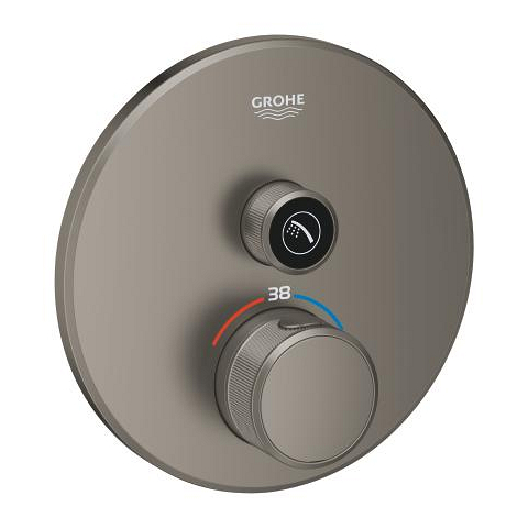 Thermostat for concealed installation with one valve