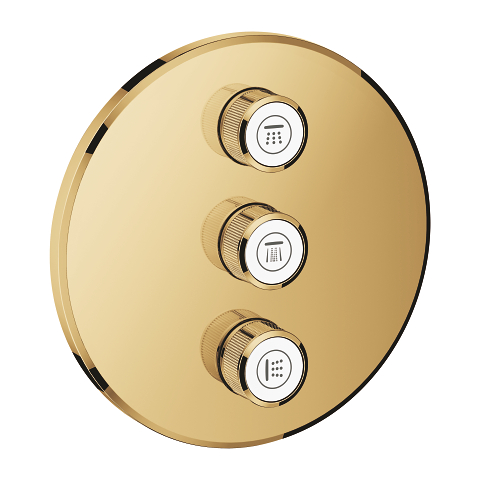 Triple volume control trim