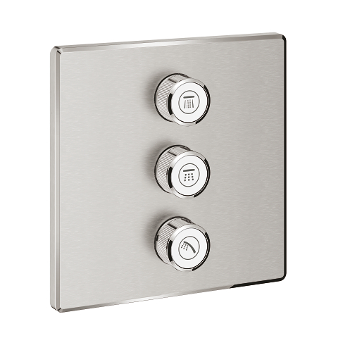 Triple volume control trim