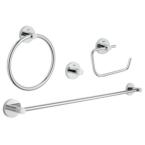 4-in-1 Master bathroom accessories set